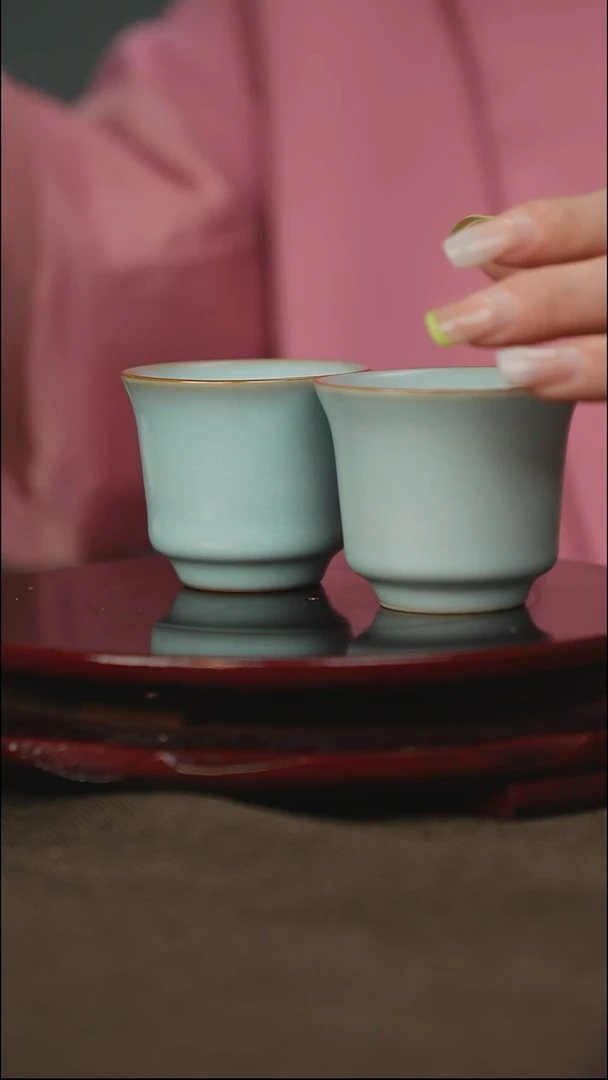 钟式杯 带底款 颜色随机 单只