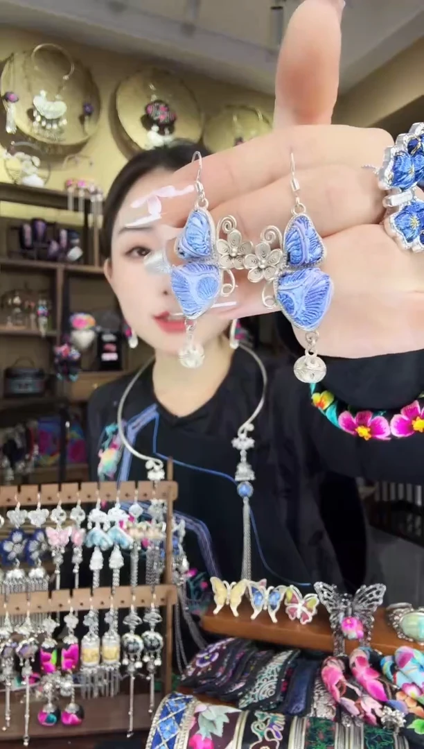 刺绣非遗刺绣民族风饰品
