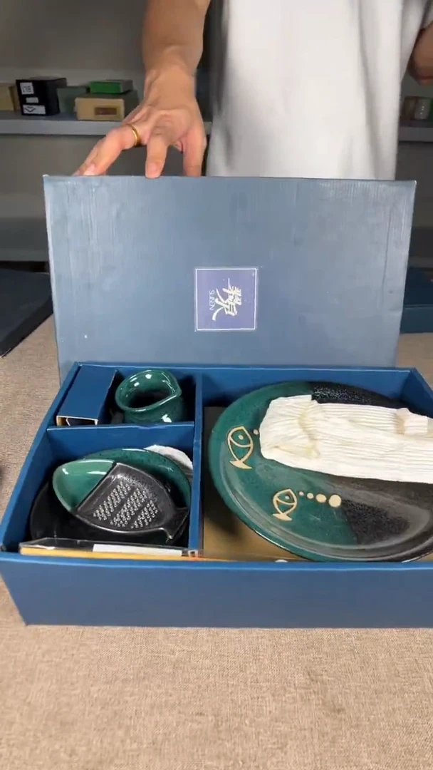 茶道陶瓷茶具套装