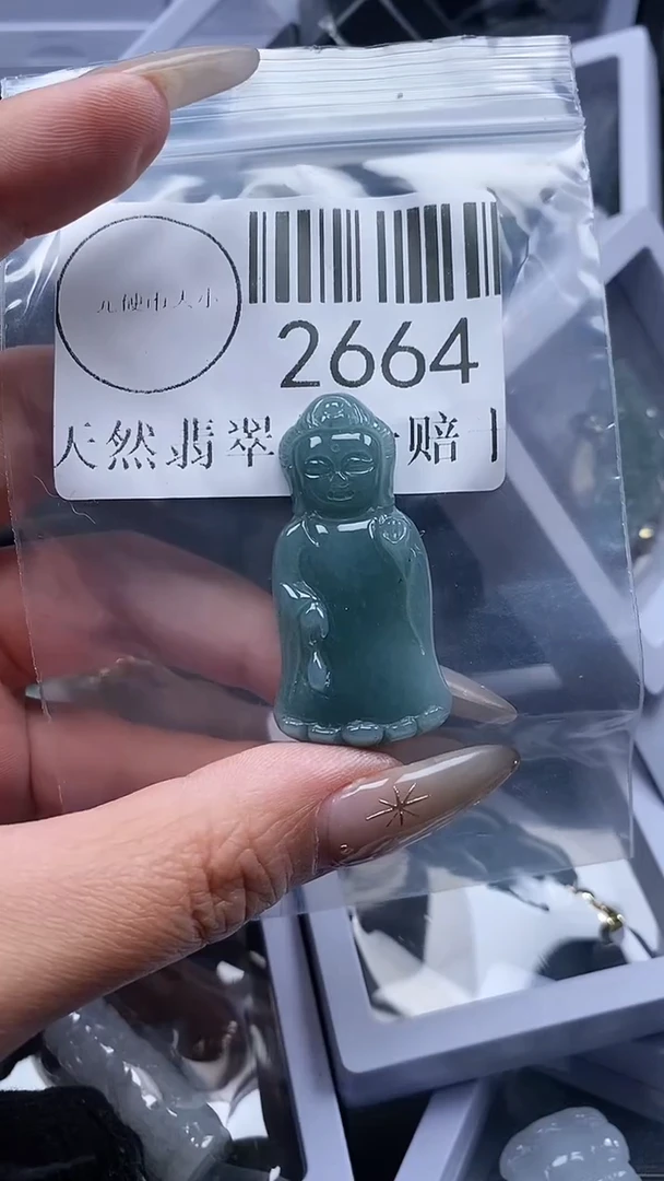 颈饰未镶嵌翡翠2664