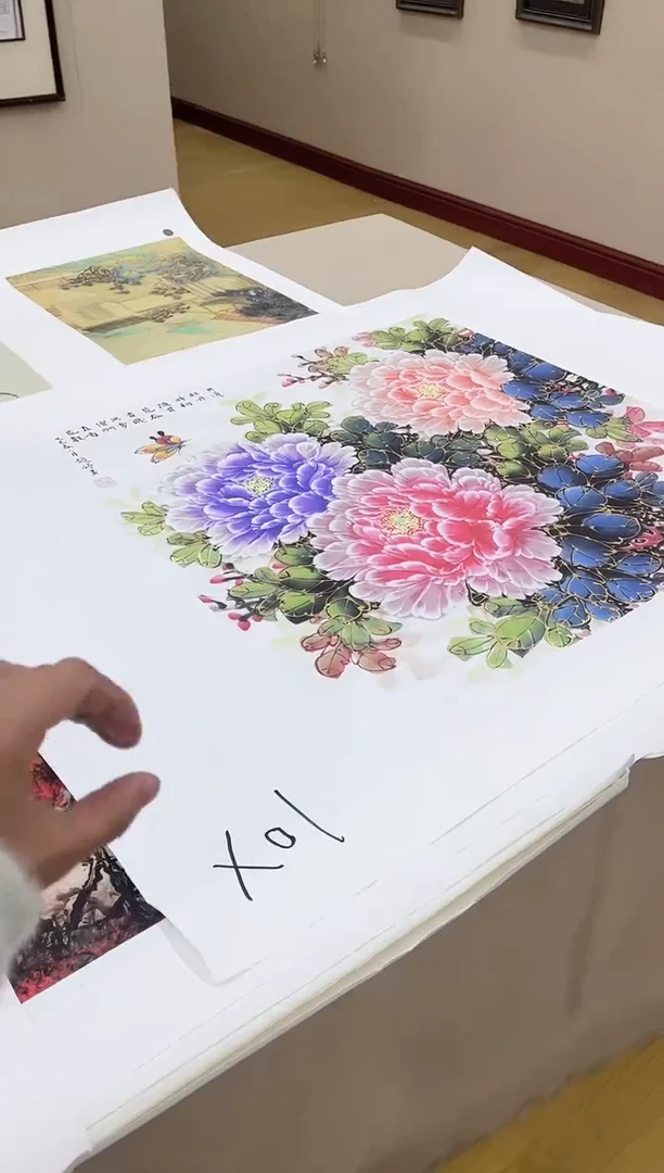 国画九霄甄选国画作品x01
