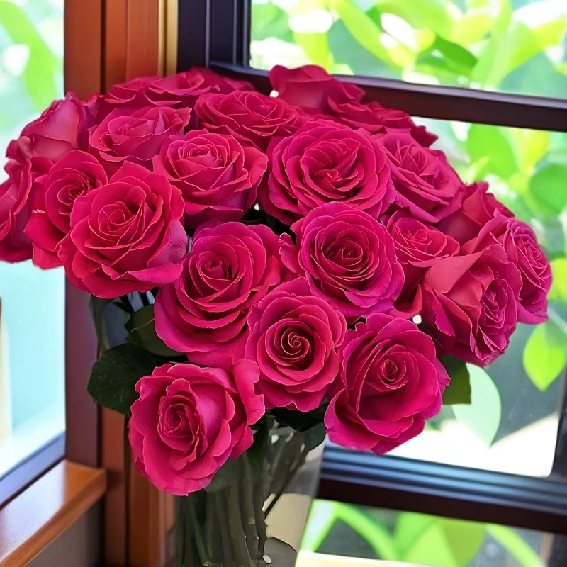 【亚佑花卉】20支装单头弗洛伊德玫瑰断4支不售后云南基地直发~