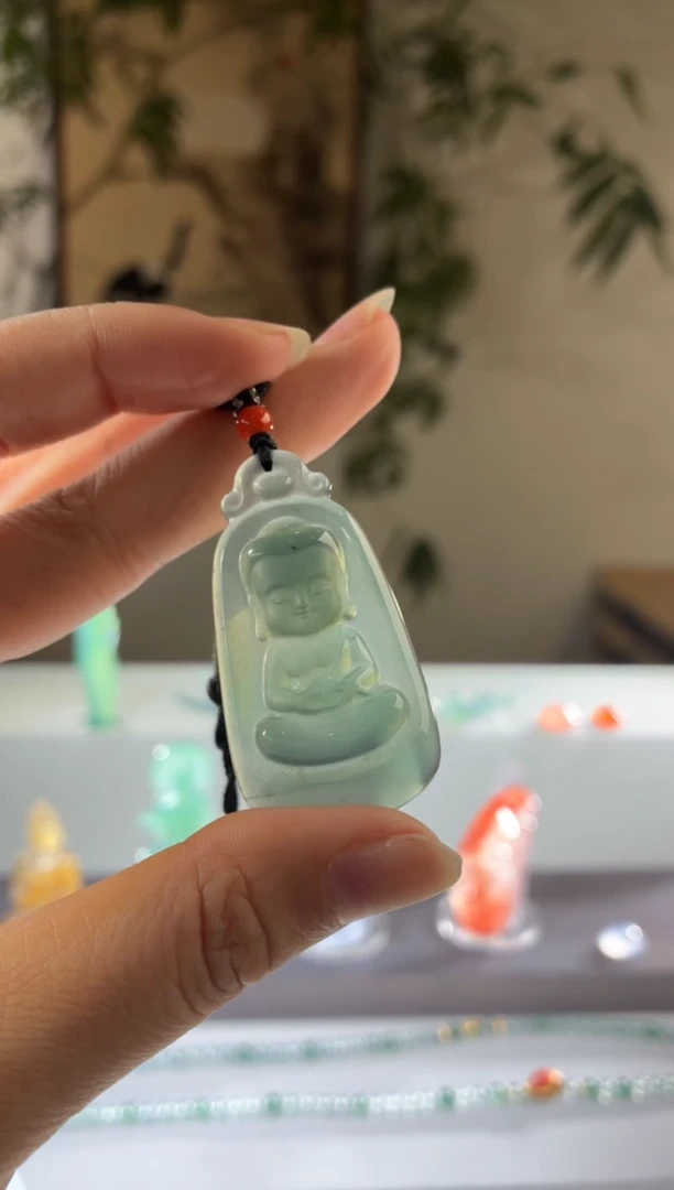 吊坠(不含链)未镶嵌翡翠宝宝佛（多样性发一）