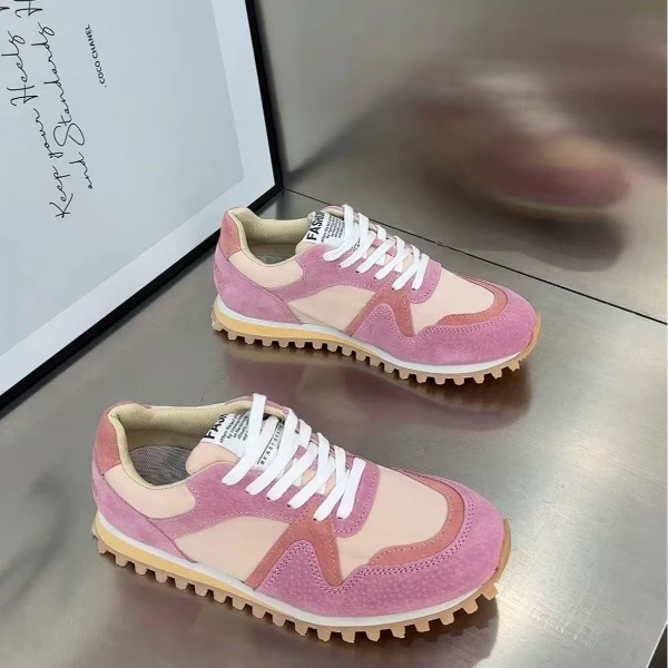 休闲鞋110-1百搭春季系带透气夏季