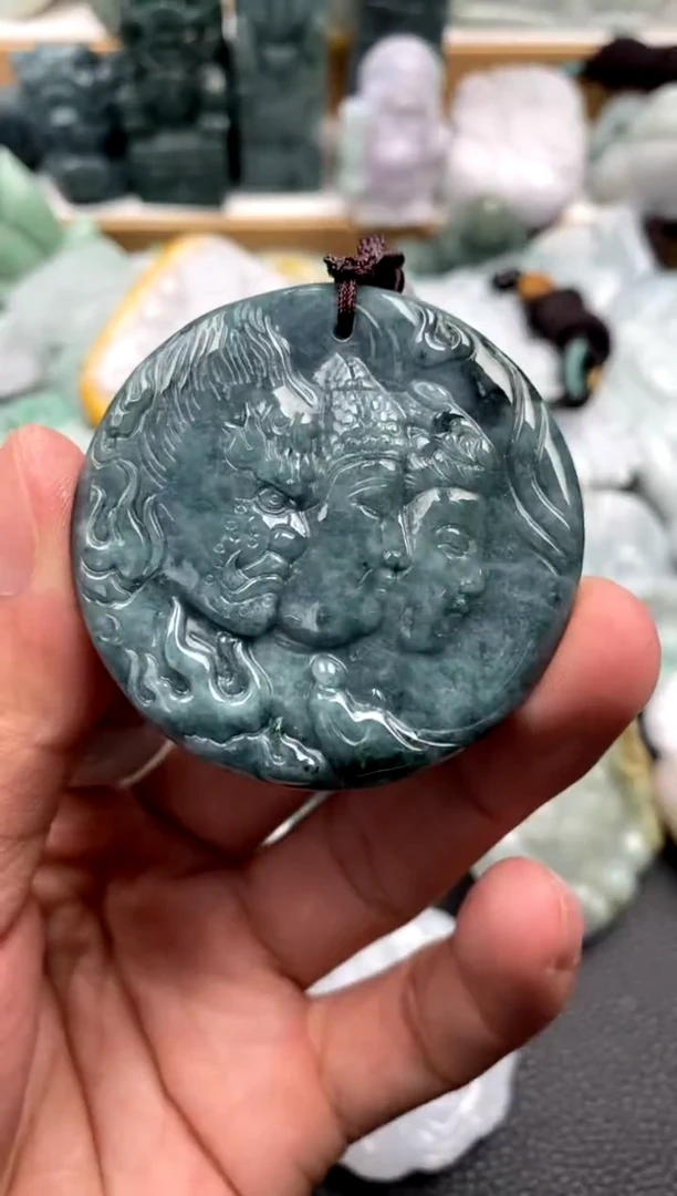 吊坠(不含链)未镶嵌翡翠1