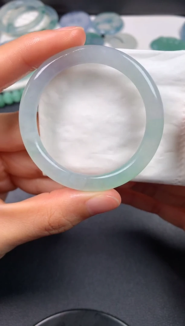 未镶嵌定制翡翠0366070765（42*5*6）