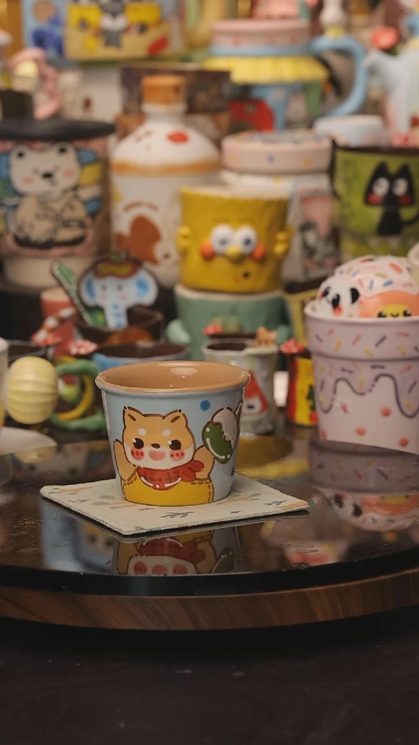 景德镇釉下彩绘设计师款式陶瓷