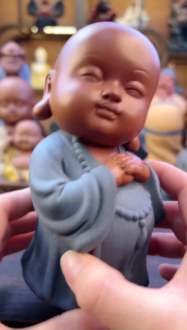 紫砂茶宠器闵茶宠摆件