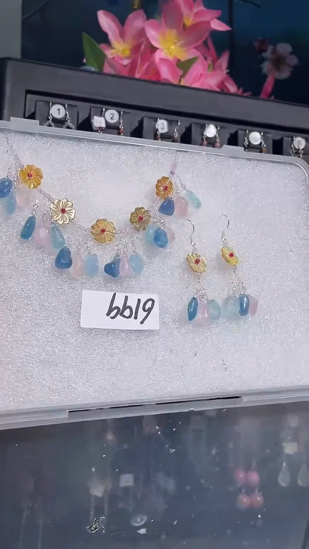 银S925镶嵌耳饰紫晶喜欢拍