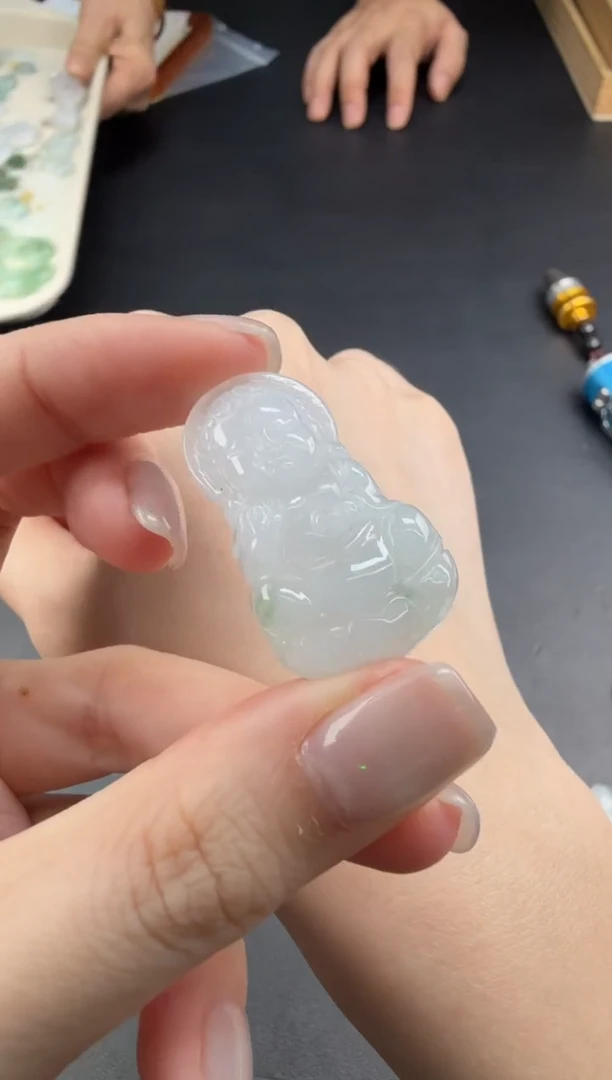 吊坠(不含链)未镶嵌翡翠翡翠饰品*-40