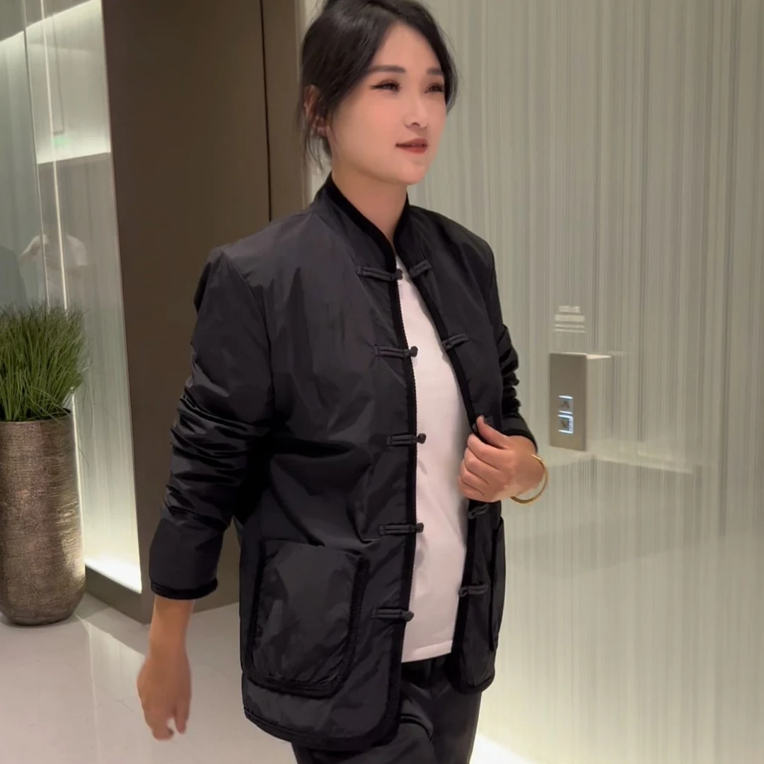 2183男士新款时尚潮流休闲唐装外套