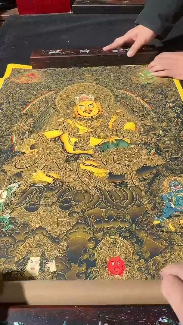 卷轴画藏式珍藏彩绘艺术馆171