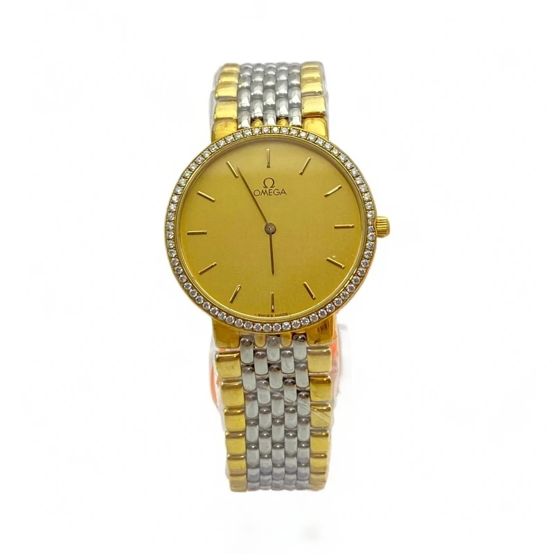 95新 Omega/欧米茄 碟飞系列/32MM/石英/后镶钻