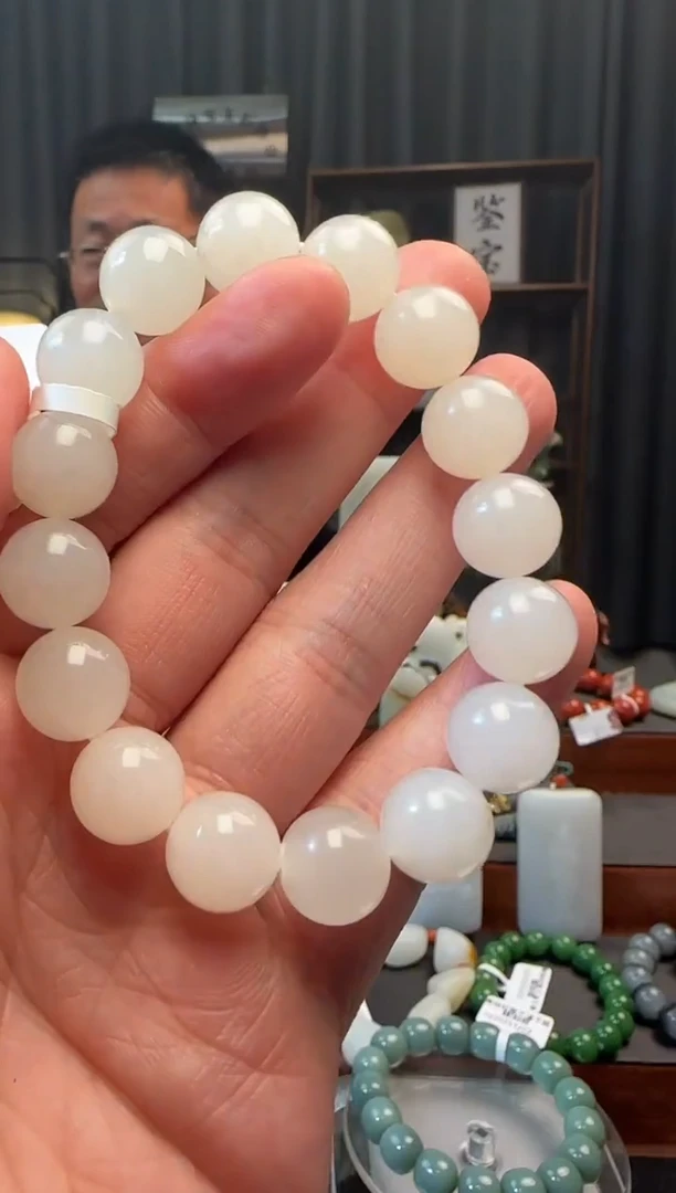 吊坠(不含链)未镶嵌和田玉手串卡12