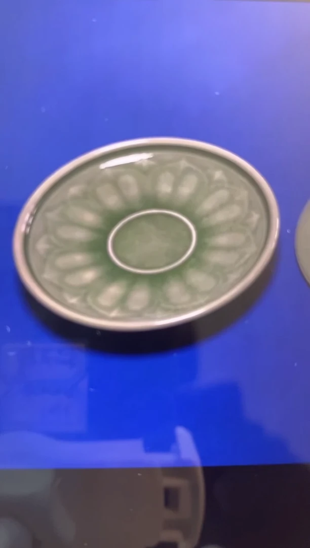 耀州窑微瑕处理12cm百级碎冰裂纹 【小号】底托