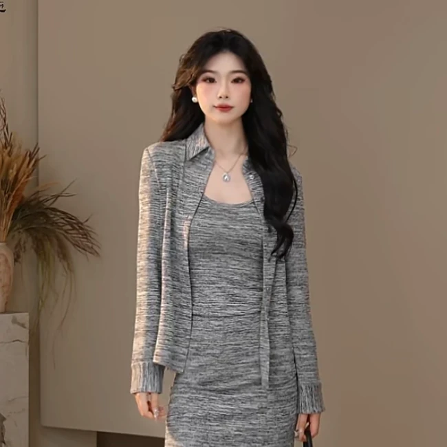 AMASS/阿玛施25新款衬衣简约气质修身显瘦长袖上衣衬衫530017