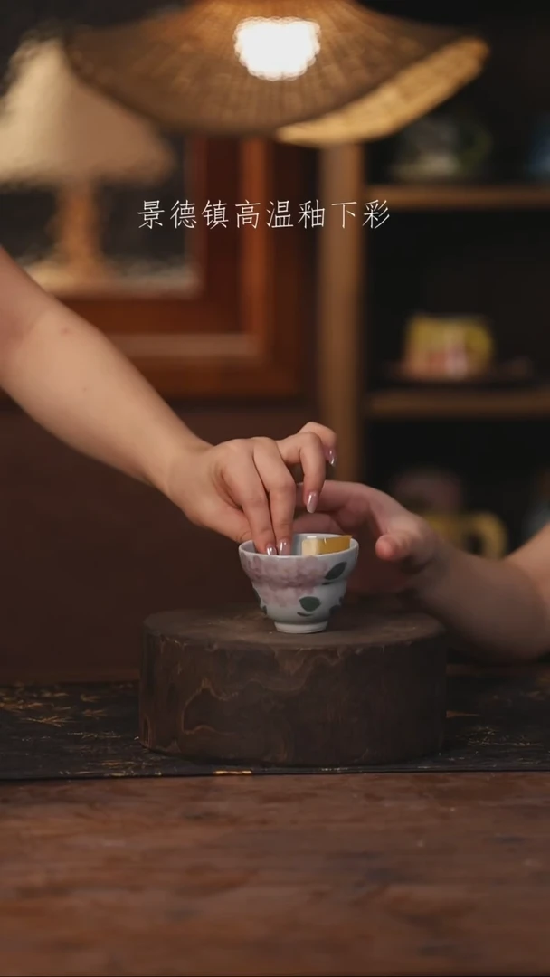 景德镇高温釉下手绘陶瓷355