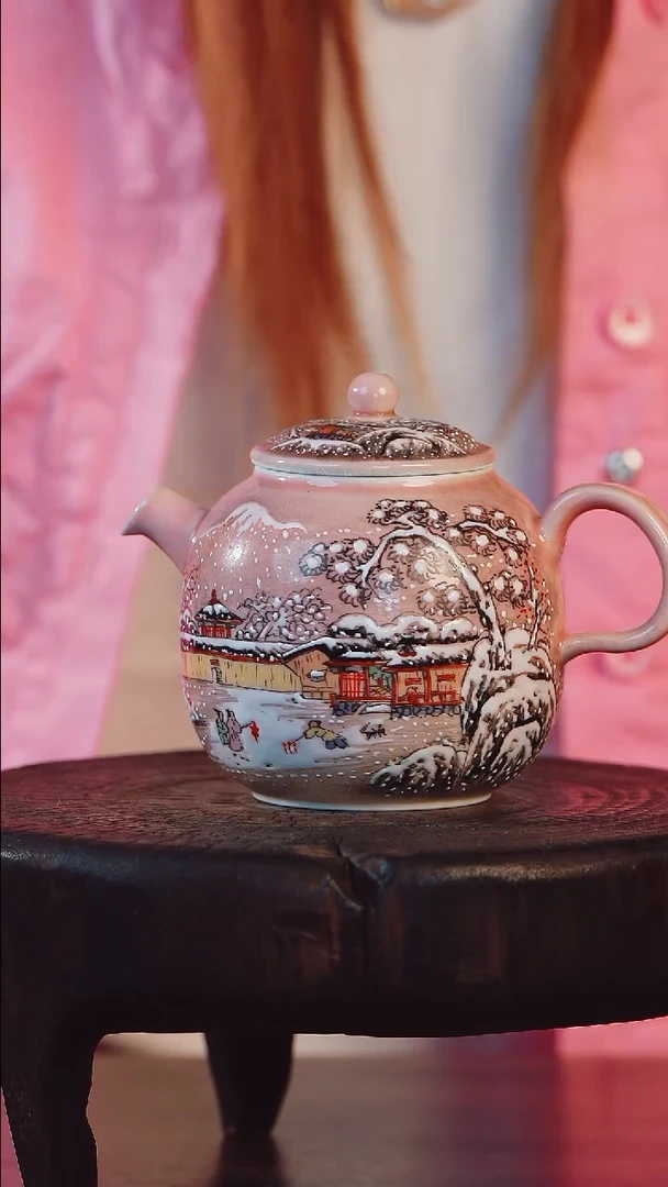 艺然堂手工手绘茶器