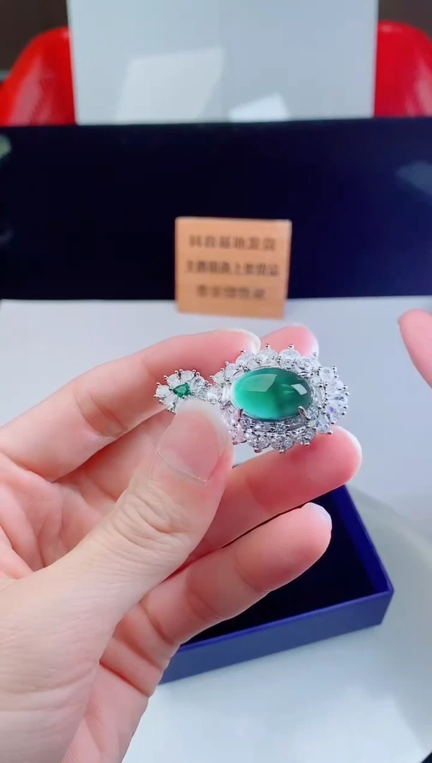 颈饰未镶嵌翡翠