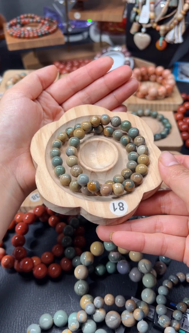 未镶嵌手链石英质玉莫*170