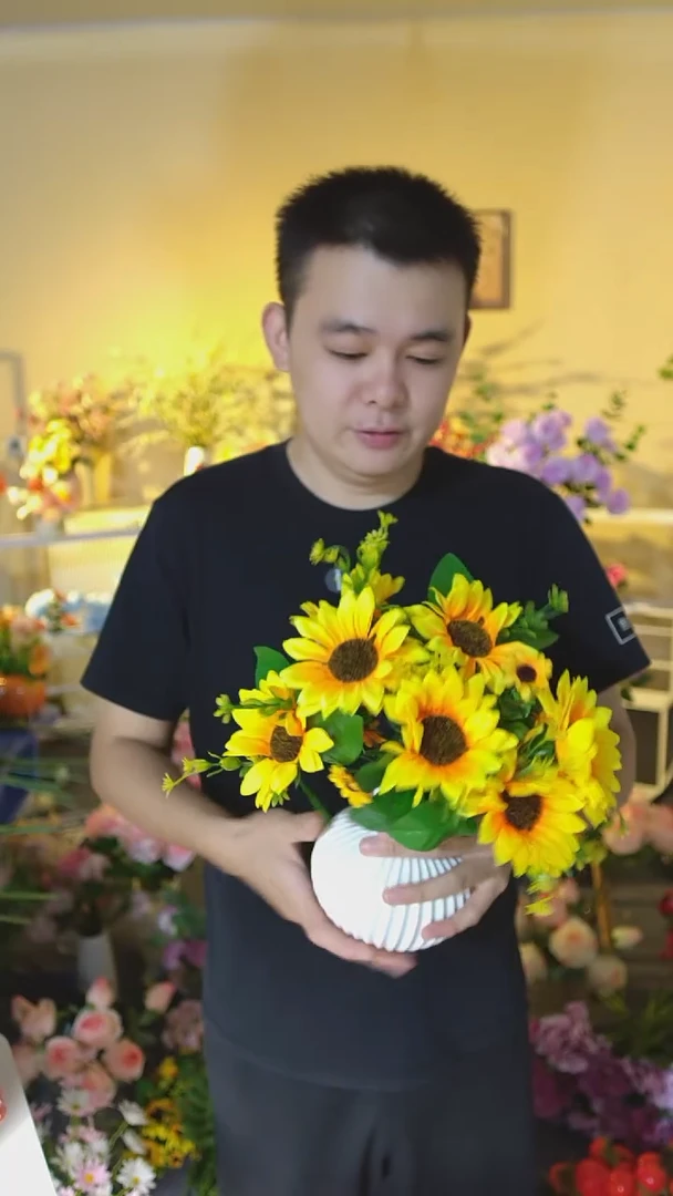 嘿淘家仿真花束包邮到家一整套