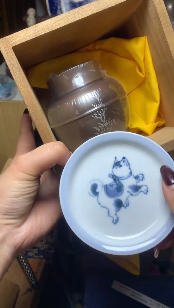 紫砂盖碗瓷器默认微瑕瓷器