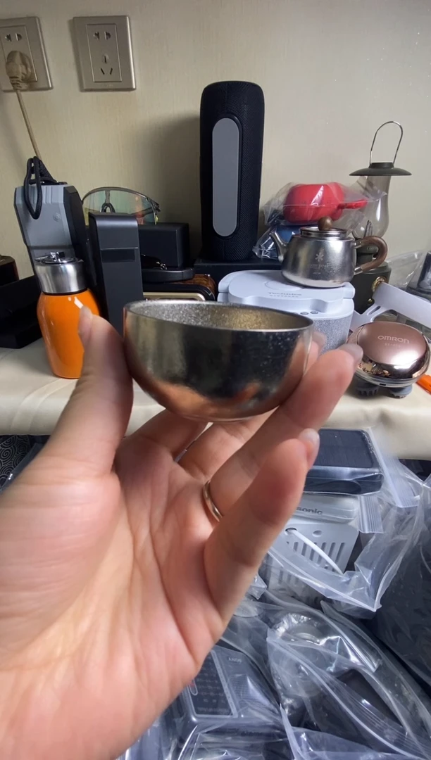 开播福利纯钛小茶碗一个