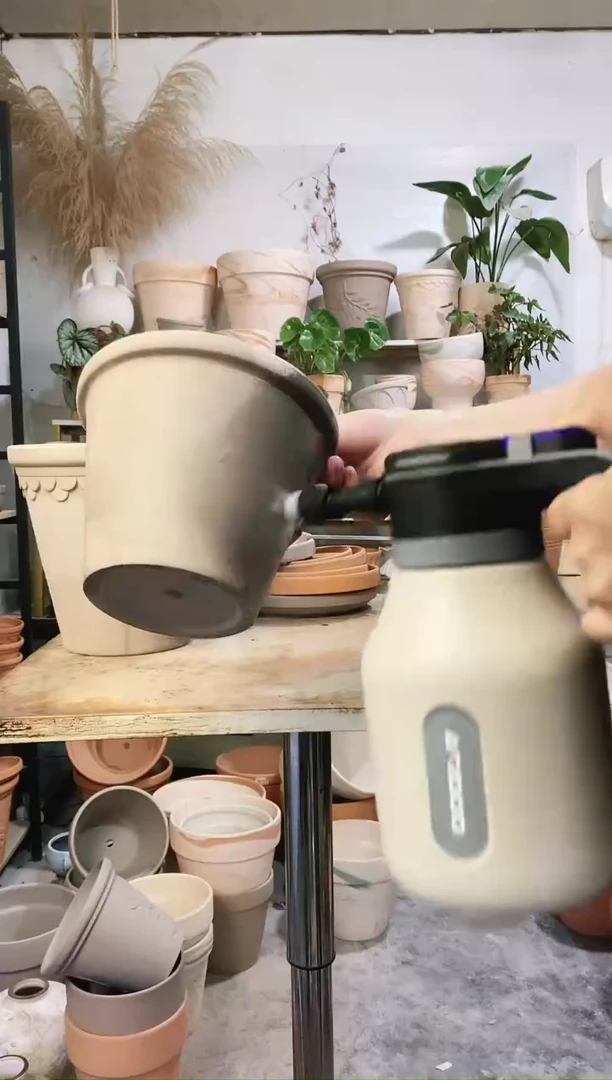 瑕疵无售后21*17灰陶 1盆无托