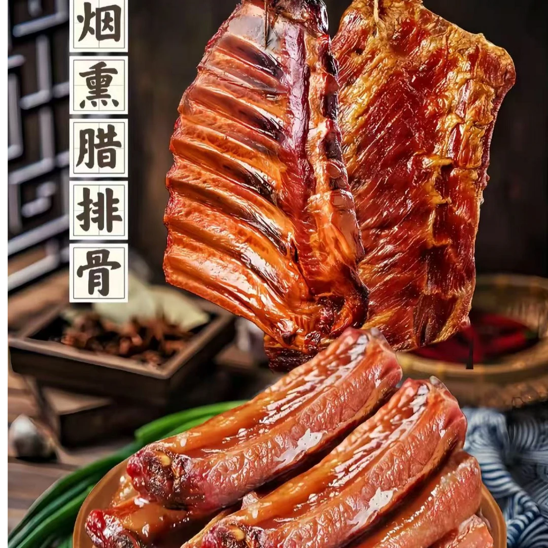 买两斤腊骨赠送1斤腊骨到手三斤默认切断骨发货