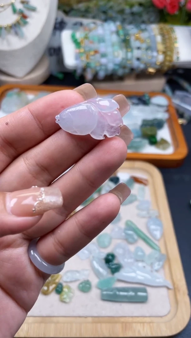 翡翠配石h***z天然翡翠25