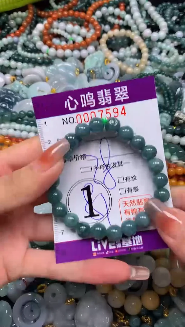 颈饰未镶嵌翡翠闪购007594