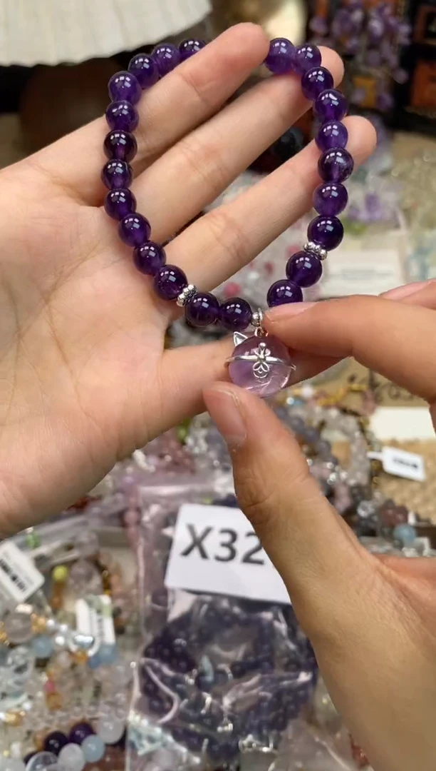 水晶手链未镶嵌327手串