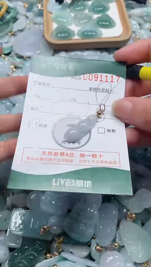 【闪购商品】翡翠颈饰未镶嵌闪购商品0091117