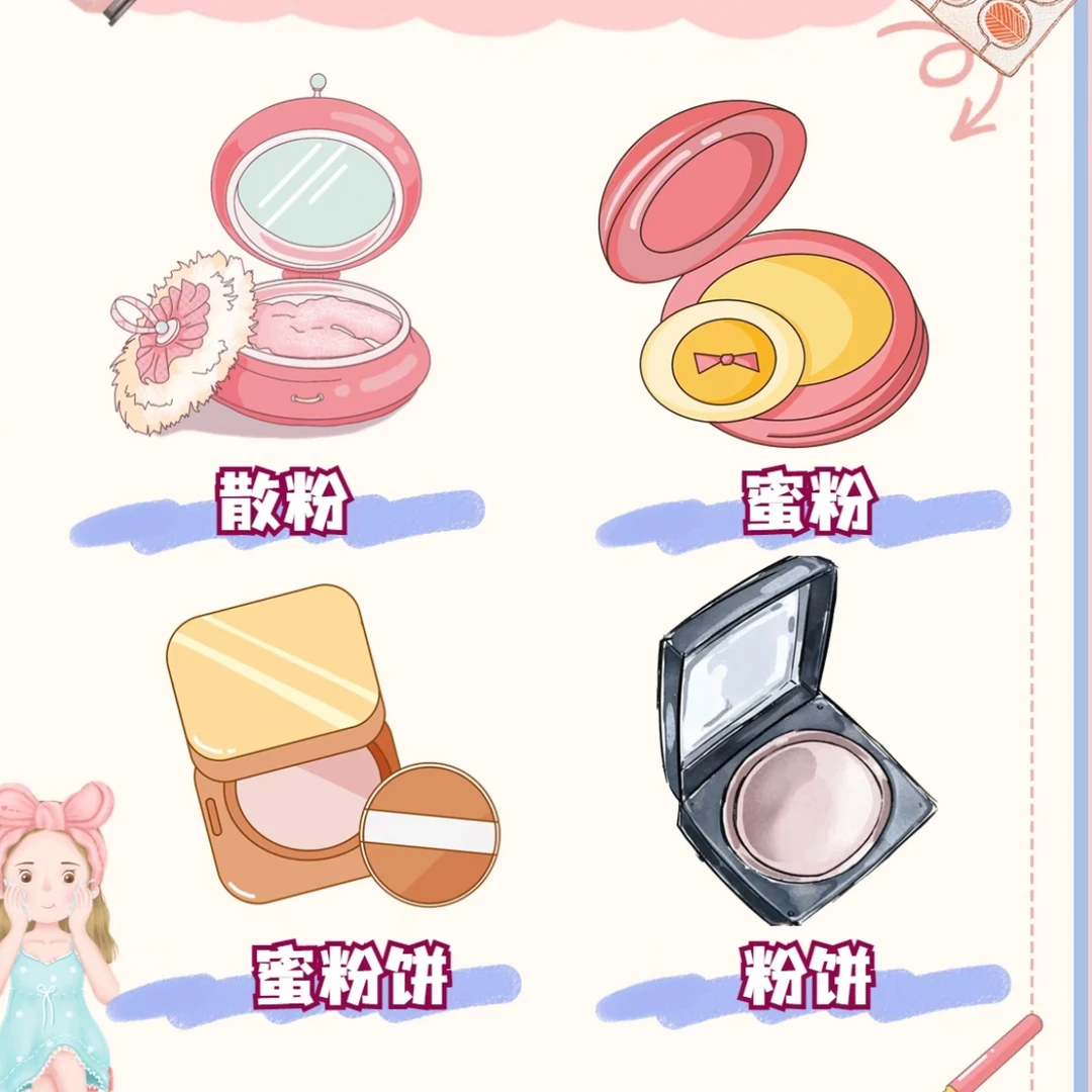 粉饼/散粉定妆持久提亮