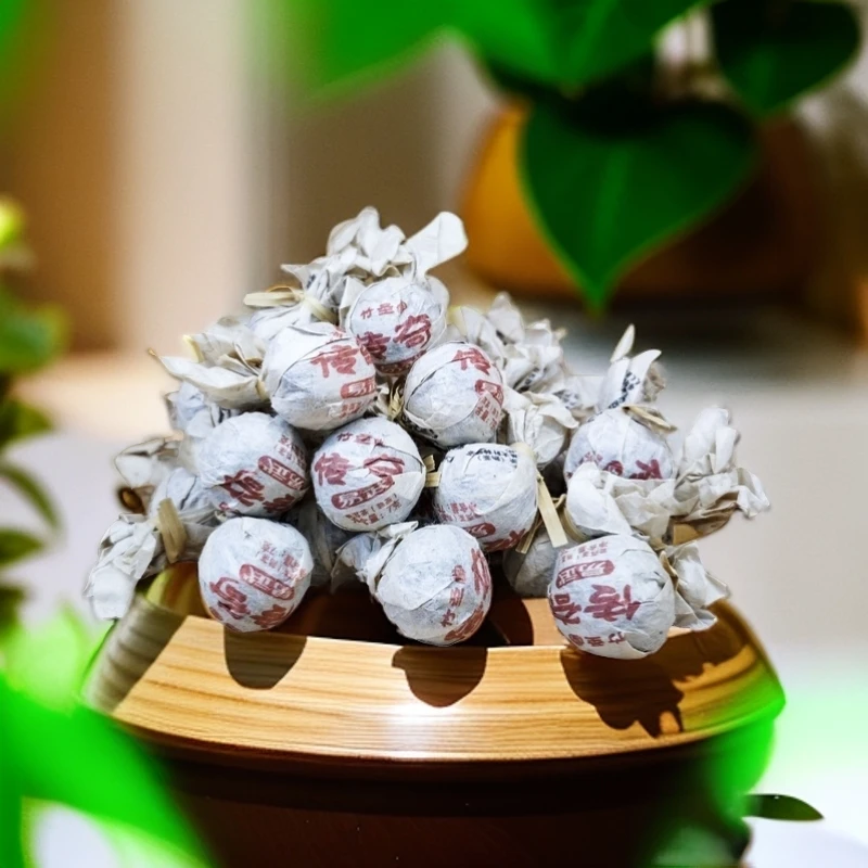 易武传奇 普洱熟茶龙珠 7g/颗（丹丹普洱茶）