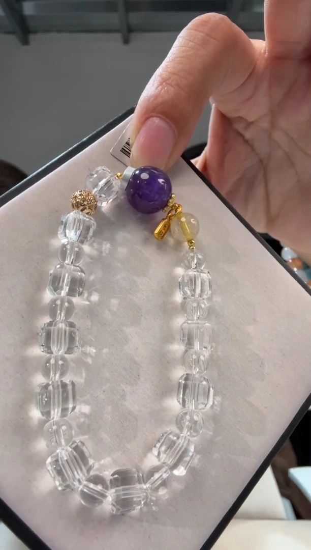 未镶嵌手链水晶优0164 约7mm