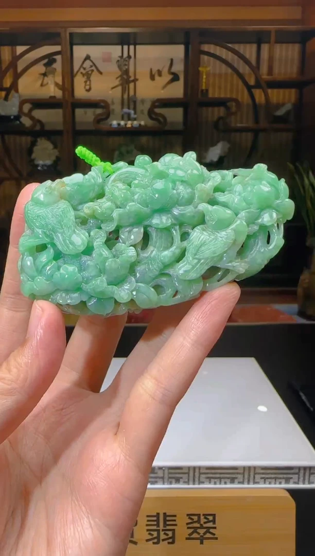 定制翡翠未镶嵌L-@@QJXX640087