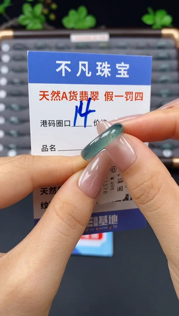 未镶嵌戒指翡翠天然A货翡翠11578