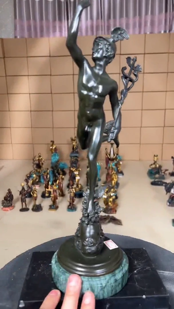 精铜雕塑装饰摆件