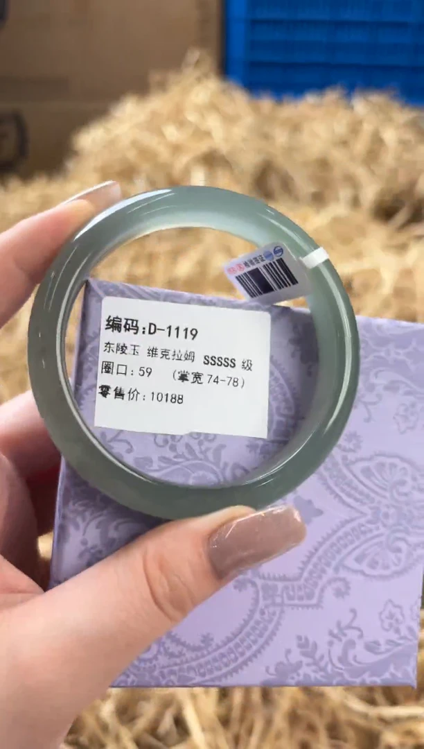 未镶嵌手镯石英质玉D-1119