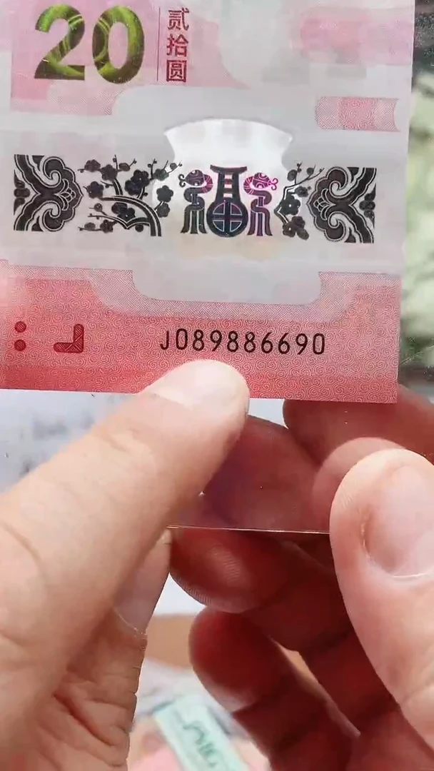 塑料蛇钞089886690单张68分1111