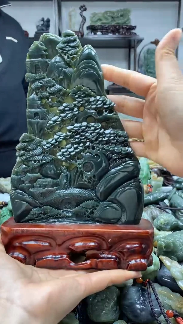 【闪购商品】和田玉摆件未镶嵌1