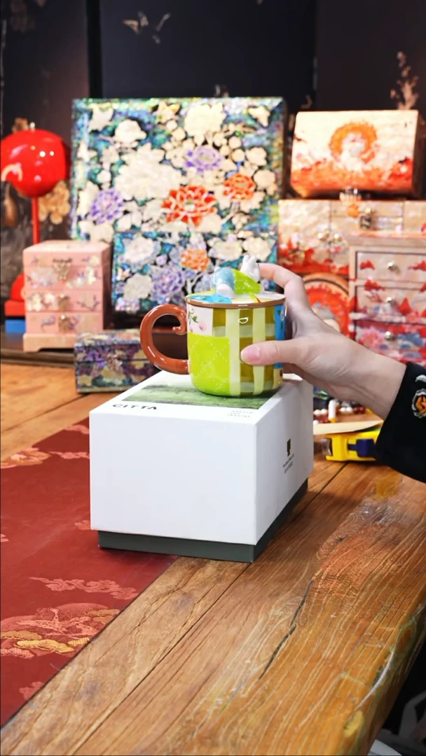 【闪购商品】瓷片豆包儿推荐饰品摆件