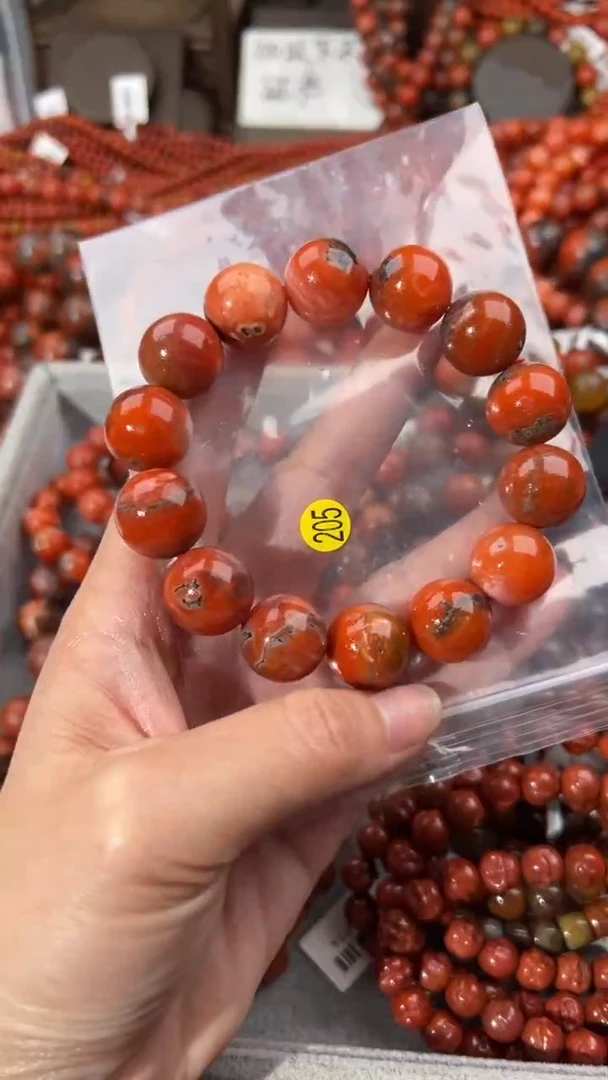 南红玛瑙手串未镶嵌16