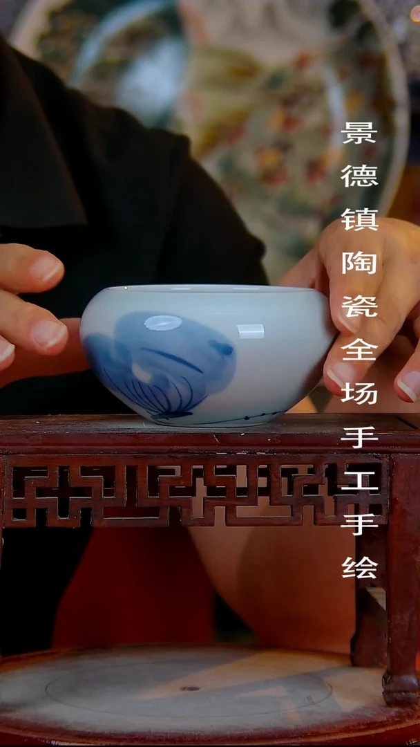 摆件景德镇陶瓷 全场手工手绘