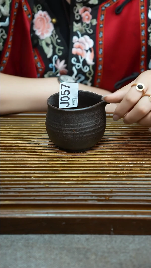 万古烧粗陶手工茶具