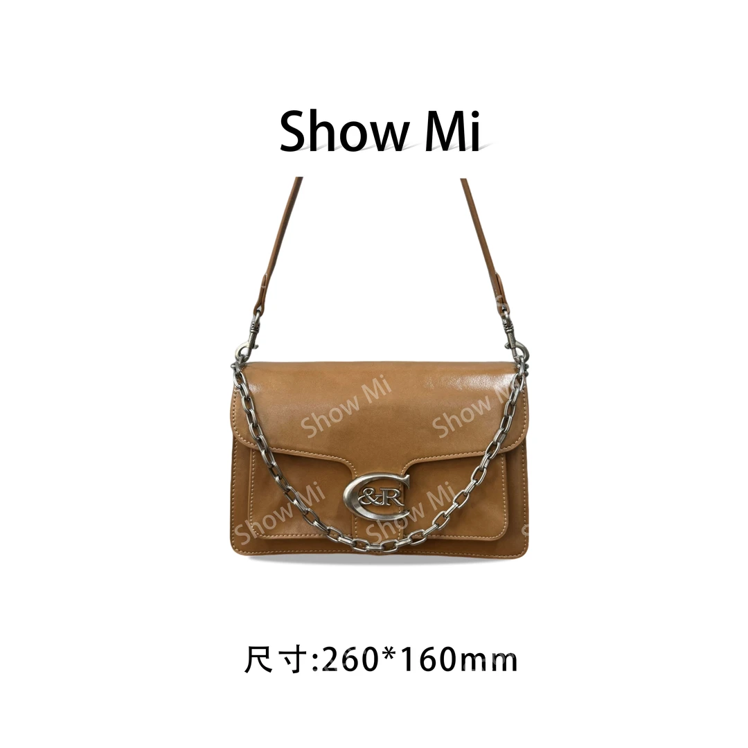 【Show Mi】QYX-9736-1-雅丹棕-轻奢小众时尚百搭女士包包sm