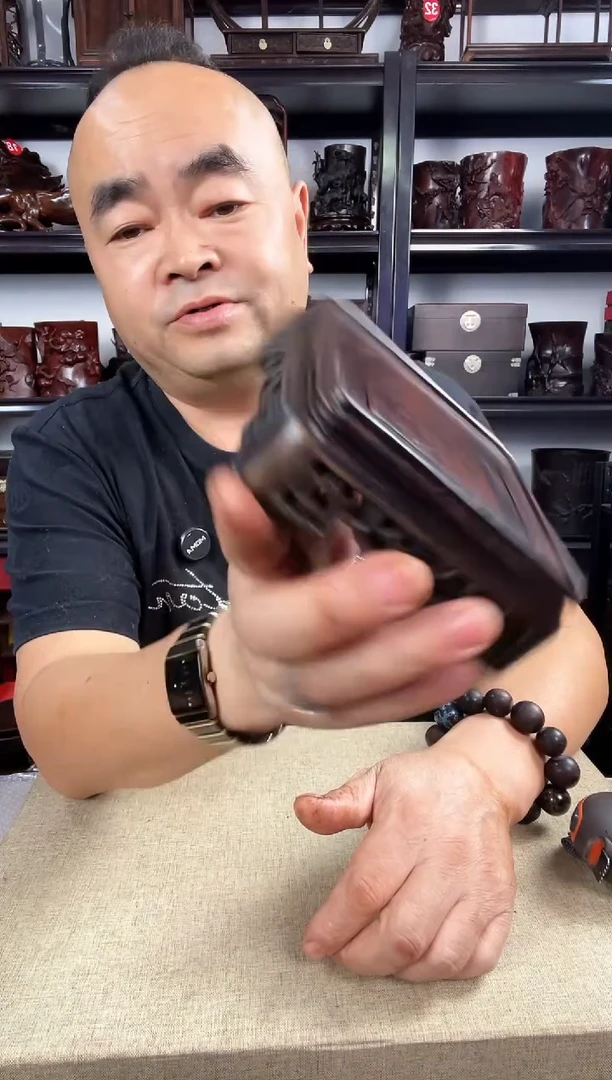 木122瑕疵老李红木工艺品