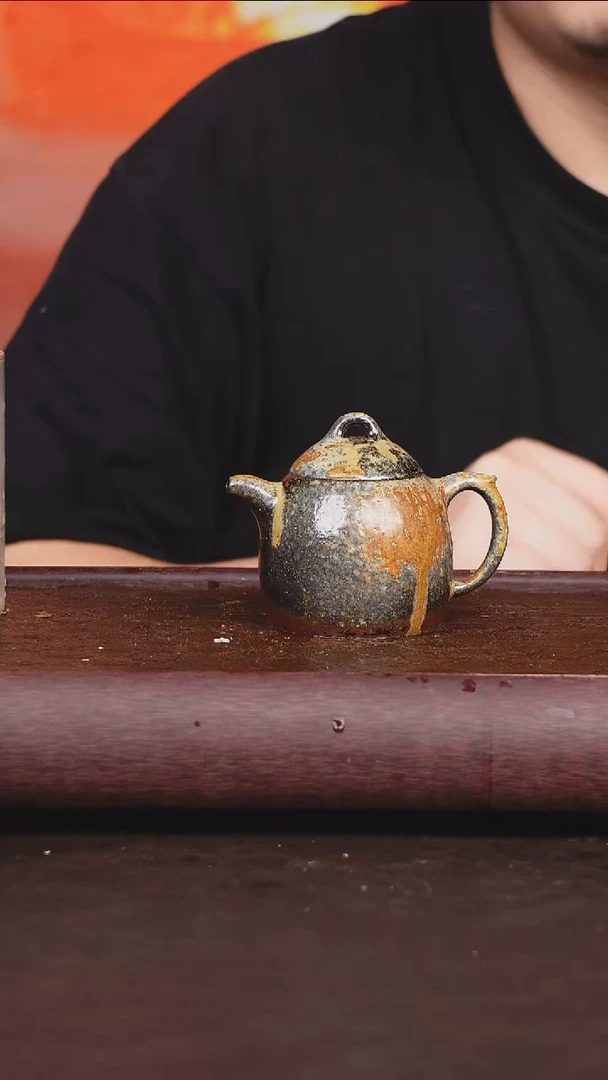 茶壶紫砂柴烧 秦权