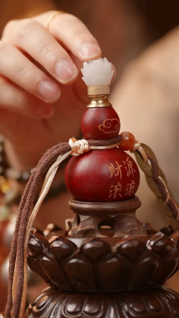 525大漆一物一拍记葫堂出品【不带手串】